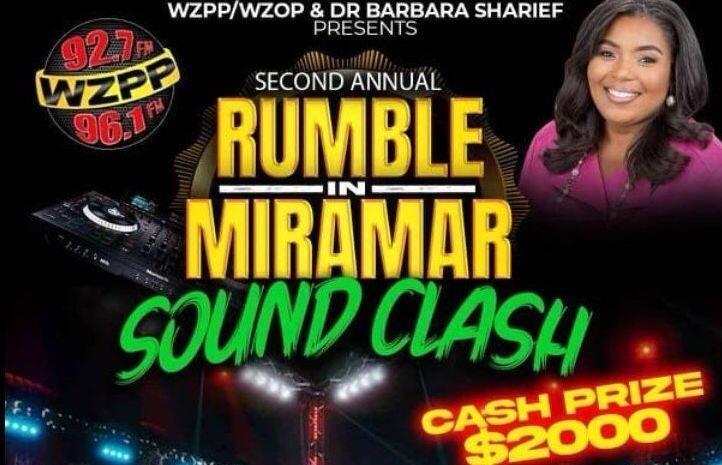  Barbara Sharief to attend Second Annual Sound Clash Rumble in Miramar